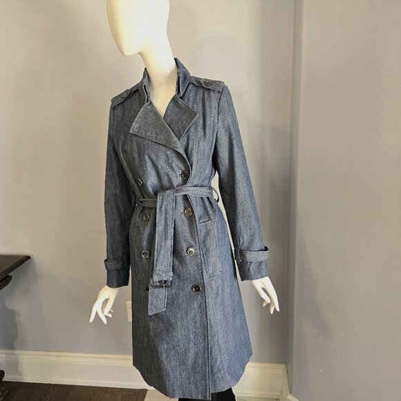 Joe Fresh Denim Trench - Picture 1 of 7